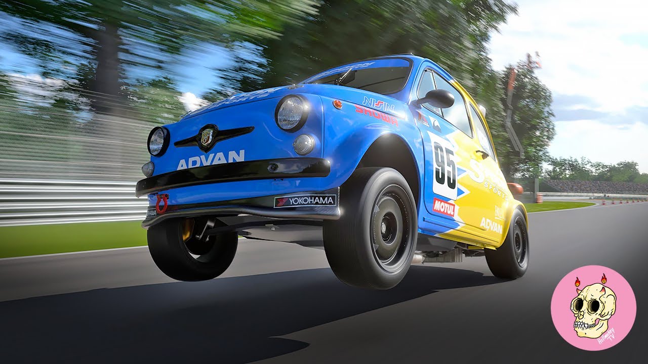 POCKET ROCKET - Abarth Fiat 500 - K20C1 Engine Swap - Gran Turismo 7 #