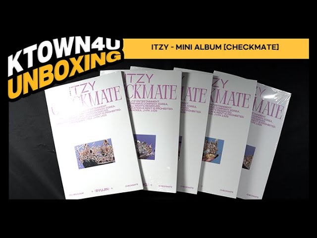 ♡Unboxing ITZY 있지 5th Mini Album Checkmate 체크메이트 ♟ (All