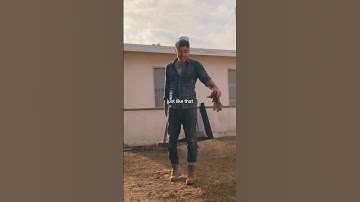 Watch me use a sledgehammer