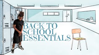 Back to school essentials 2026