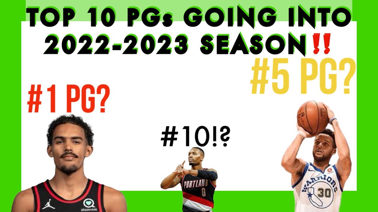 TRAE YOUNG 1 PG IN 20222023 SEASON!? RANKING TOP 10 PGs‼️ AP TALKS EP