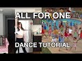 "All For One" Dance Tutorial (High School Musical 2) | QUAROUTINES