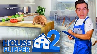 Ремонт После Наводнения ★ House Flipper 2 Прохождение Игры #9