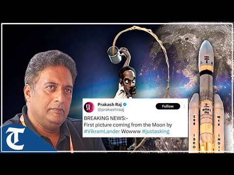 Actor Prakash Raj mocks India’s ambitious moon mission Chandrayaan-3, gets sharp critical responses
