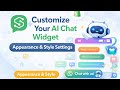 Customize Chat Button &amp; Appearance | Vatdi AI Chat Agent