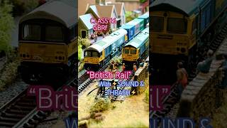 TT120 CLASS 66 GBRf “BRITISH RAIL” ( with sound and Thrash ) #hornby #tt120