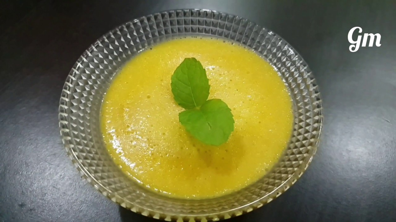 Mango Pudding - YouTube