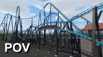 Vekoma 10 inversion concept POV | FVD++ | NoLimits 2 | 60fps | 2D