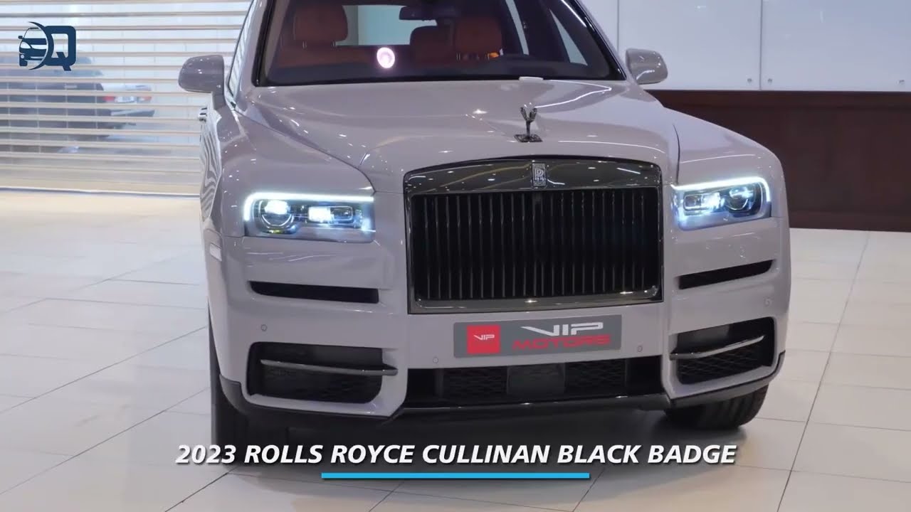 2023 Rolls Royce Ghost Black Badge interior and Exterior Feature Details