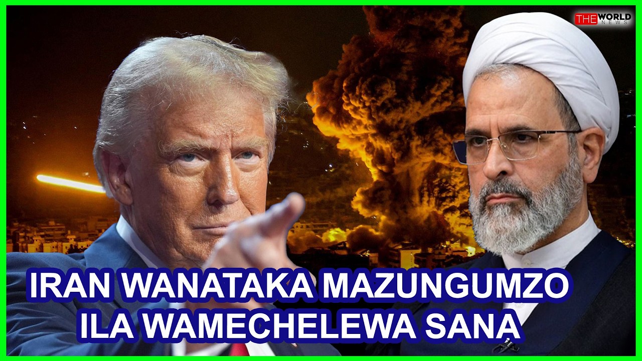 TRUMP: WAIRAN WANATAKA MAZUNGUMZO ILA WAMECHELEWA SANA