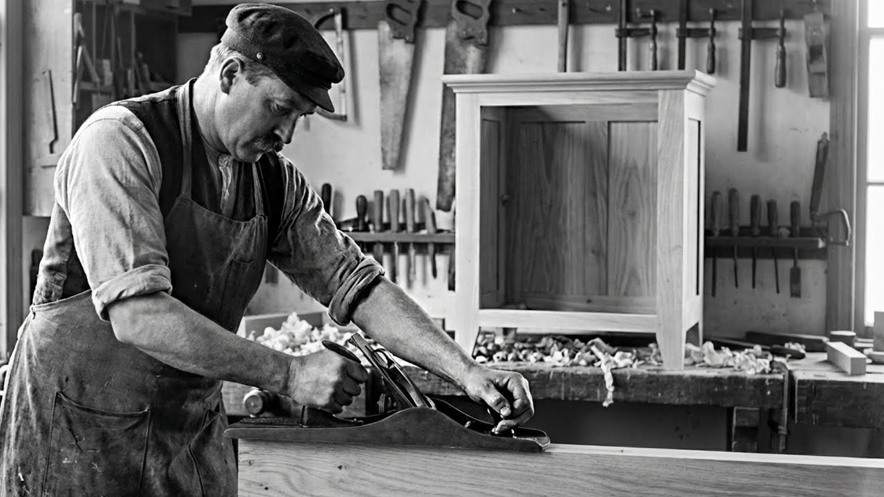 How Master Craftsmen Would Hand-Cut Dovetail Joints To Build Furniture That Lasted 200 Years