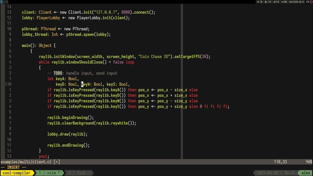 I created a programming language from scratch to do multiplayer game ...
