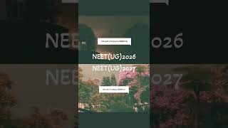 Target Neet 2027 | Reneet 2026| #neet #neetmotivation #neetpreparation #reneet #reneet2026 #neetexam