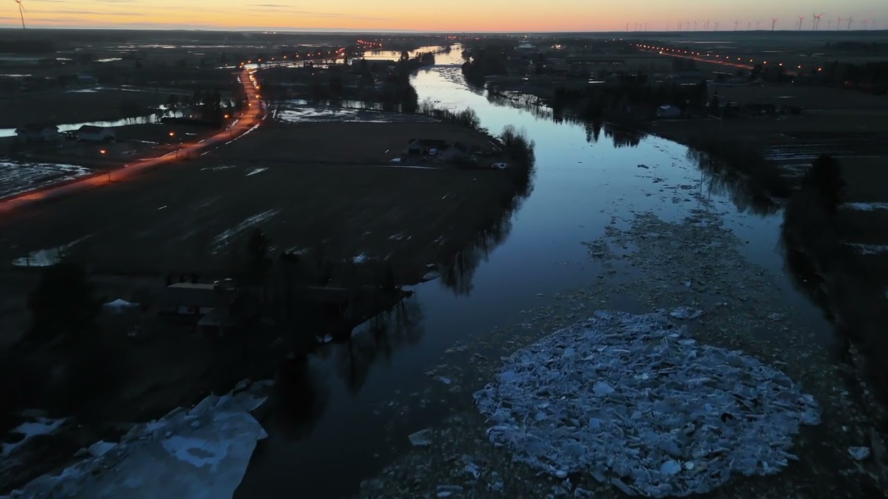 Tulva Kalajoki 14.4.2024 kello 22