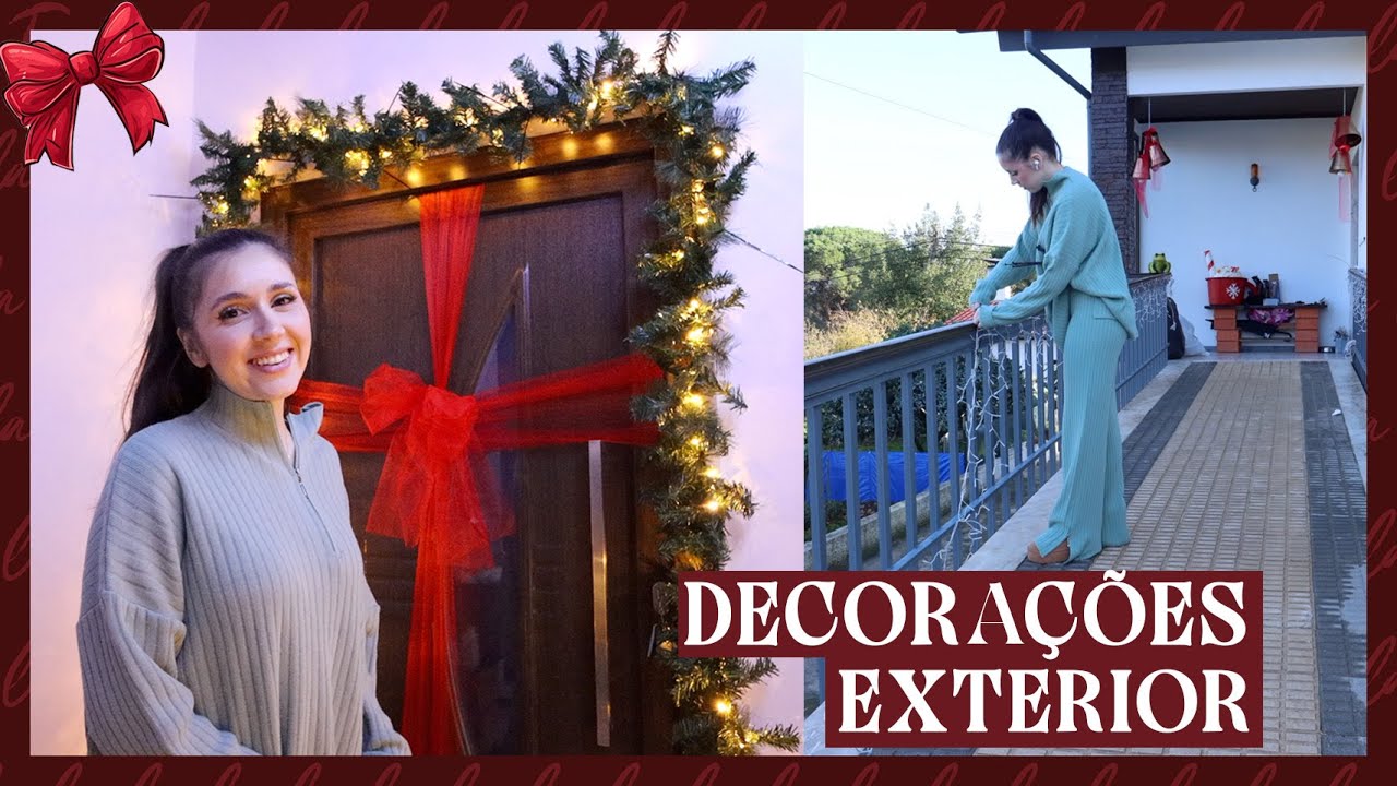 DECORAR o EXTERIOR da CASA, COMPRAS na AMAZON 🎄 | 