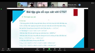 Địa lỹ thuật ứng dụng - Phương pháp gia cố nền đất yếu (Cọc cát, cọc xi măng đất) | (04/08/2021)
