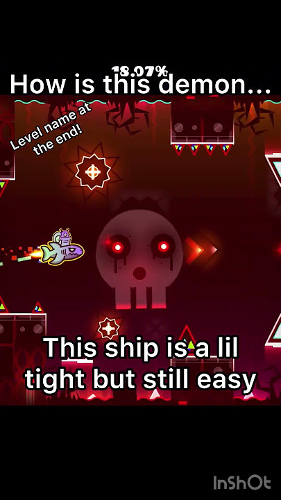 How is this a DEMON!?!? (Free demon) #geometrydash #gd #shorts