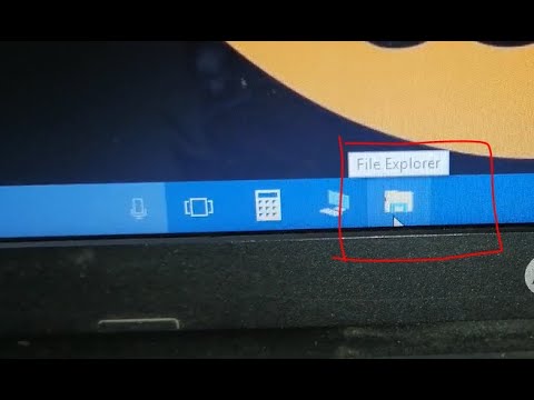taskbar me file explorer kaise pin kare !! how to pin file explorer on ...