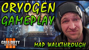 Black Ops 3: Descent DLC CRYOGEN GAMEPLAY & MAP WALKTHROUGH