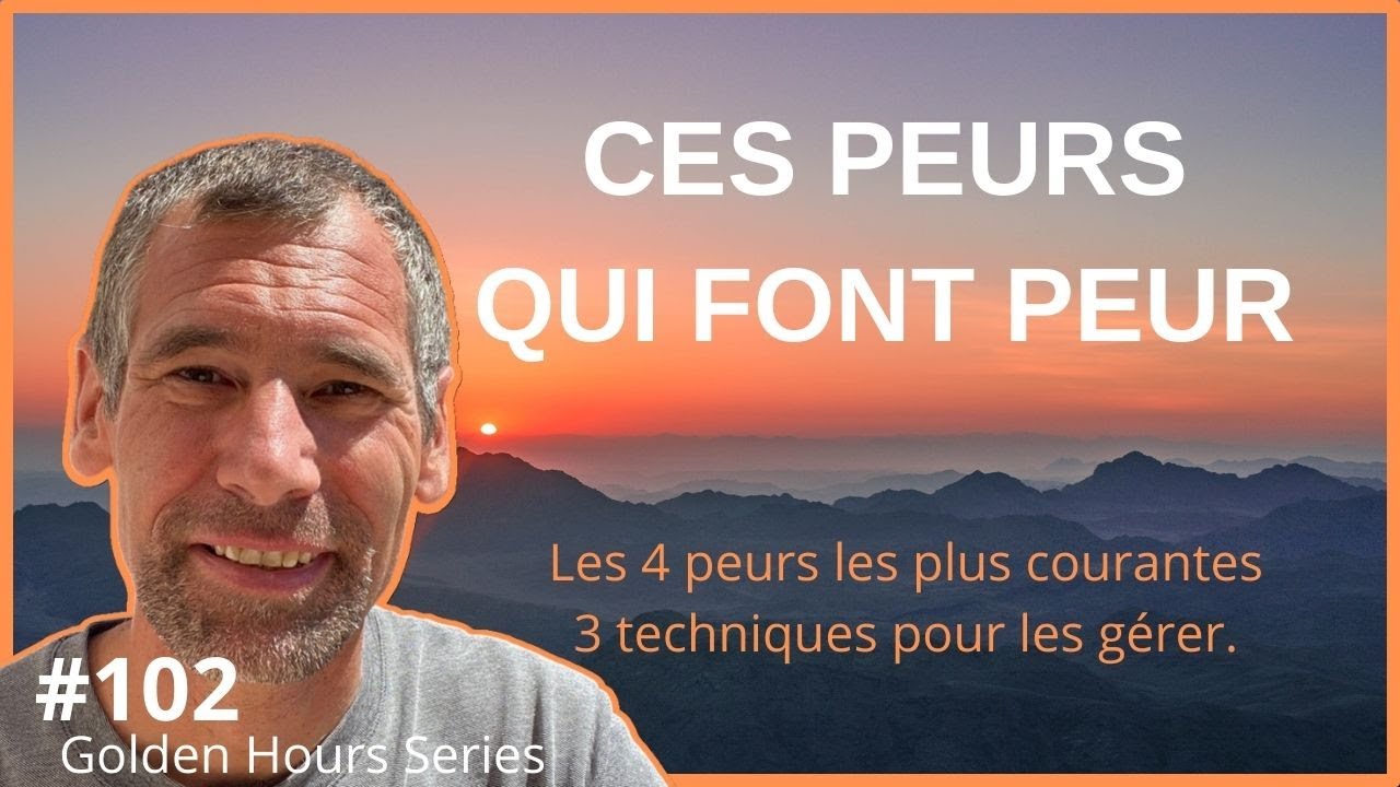 Ces PEURS qui nous minent : 3 techniques pour les traverser. - YouTube