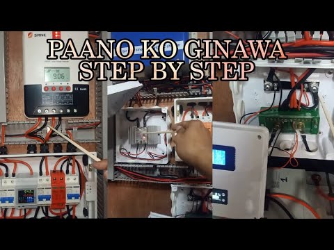 Solar Set Up, Paano ko Ginawa, Step by Step - YouTube