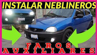 Faros Auxiliar Neblineros ChevyCorsa|Conectar luz de niebla/auxiliar Diagrama De Instalación