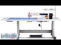 VEVOR Industrial Sewing Machine Upgraded 550W Servo Motor with Table Stand 5000s.p.m
