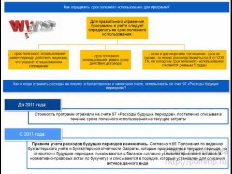 Фрагмент Расходы на покупку программ