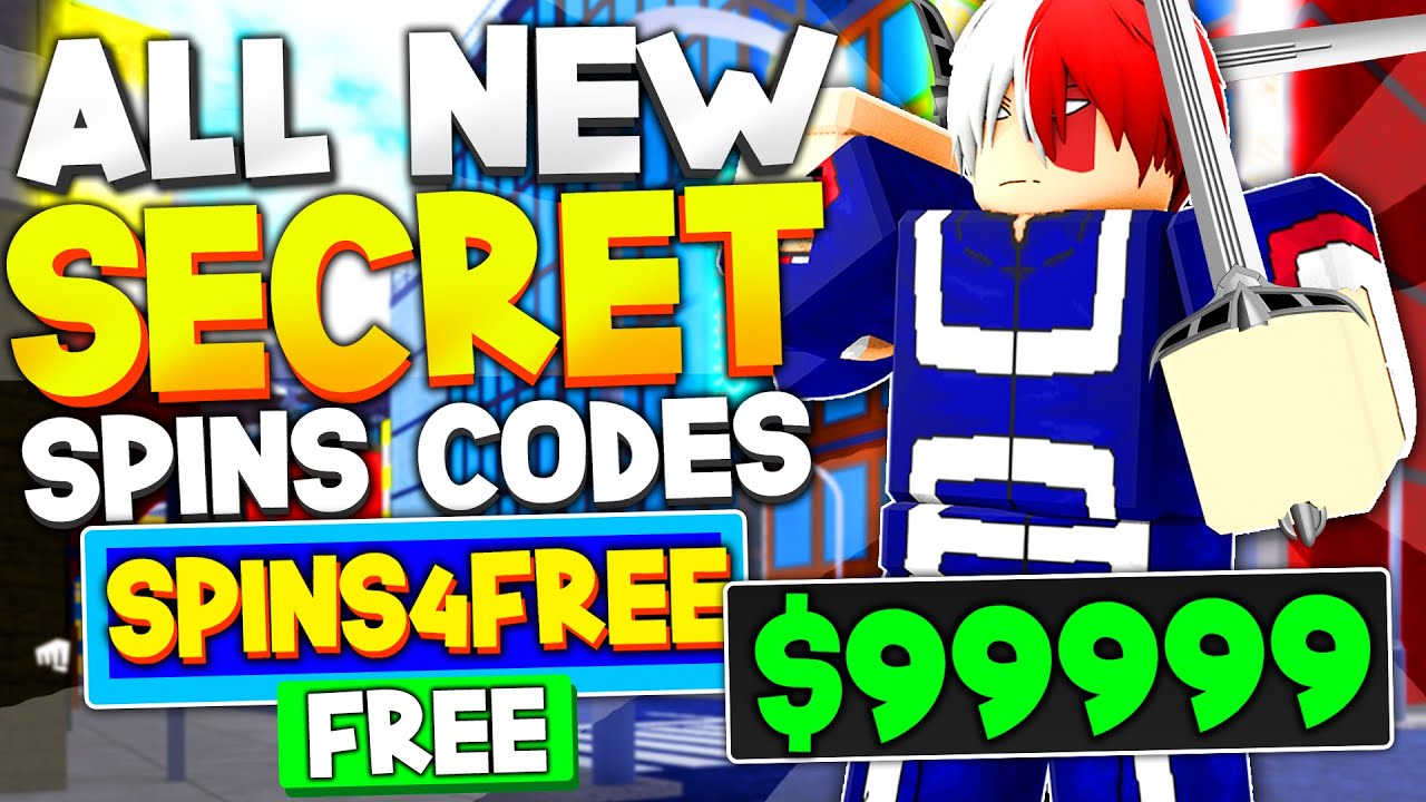 ALL 6 NEW *SECRET FREE SPINS* CODES in MY HERO MANIA! (My Hero