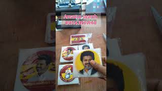 TVK DTF Ironing Sticker for Shirt – TVK Logo & Vijay Design Heat Transfer Sticker for T-Shirt