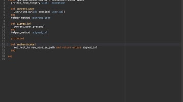Basic Rails Authentication