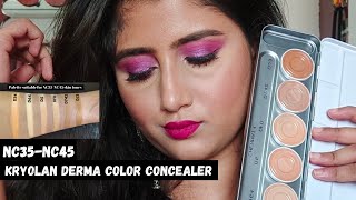 Kryolan dermacolor foundation NC35-NC45 | Best Full coverage concealer and foundation under Rs.350