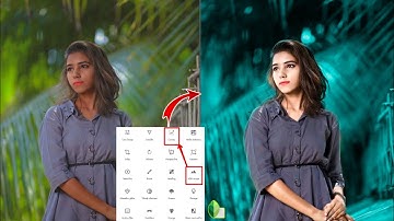 Snapseed - Just 2 Step Cyan Blue Effect🔥| Snapseed Amazing Editing Tricks | SACHIN EDIT