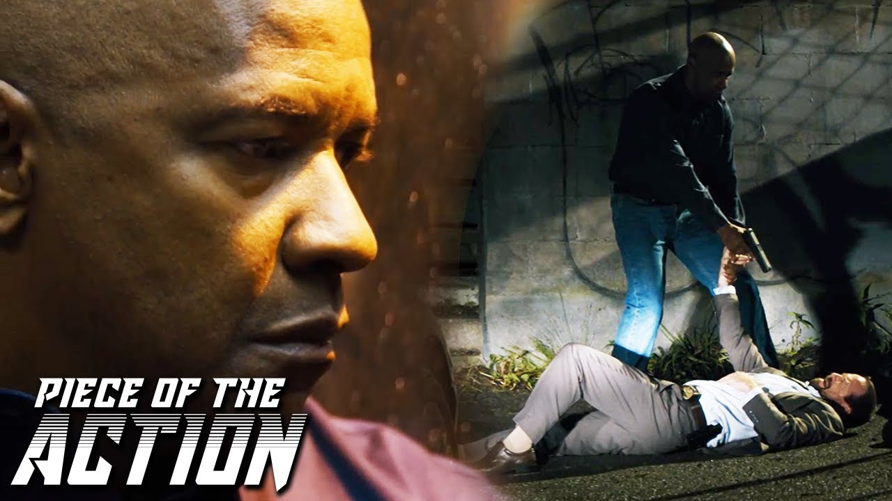 The Equalizer | McCall Fights Two Dirty Cops (ft. Denzel Washington)