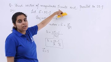 Class 12th - Components of Vector in 2D Problem Example-2 | Vector Algebra | Tutorials Point