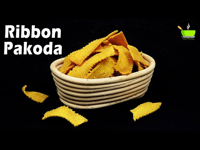 Ribbon Pakoda Recipe | Ribbon Murukku Recipe | Ola Pakoda | Diwali Snacks | Instant Snacks Recipe | She Cooks