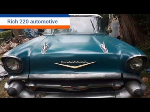 1957 Chevy belair 283 v 8 timing setup - YouTube