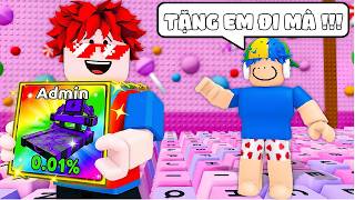 Tôi Đã Tặng Bạn FAN Máy Chạy Bộ ADMIN Trong Rolox +1 Speed Keyboard Escape! Cauvongblox... screenshot 4