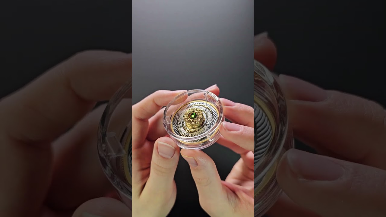 2/3 oz 2024 Dancing Ammolite Elements of Nature: Air Silver Coin | Royal Canadian Mint