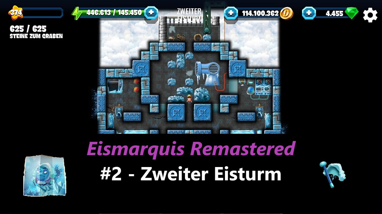 Lets Play Diggy's Adventure – Eismarquis Remastered – #2 Zweiter Eisturm (deutsch)