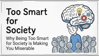 Why Being "Too Smart" for Society is Making You Miserable