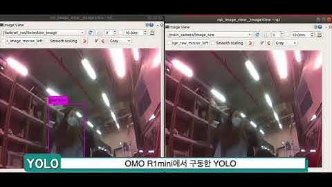 R1mini Jetson nano runs YOLO