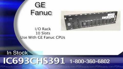 IC693CHS391 | GE Fanuc Series 90-30 | In Stock! Call 800.360.6802