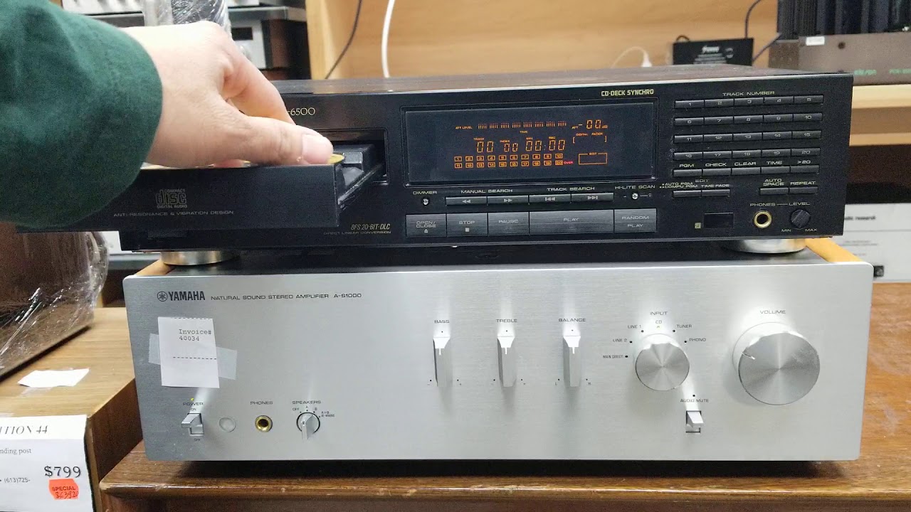 Pd6500 Pioneer PD-6500 CD PLAYER - YouTube