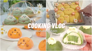 [ASMR] All about MOCHI - Fruit Mochi, Oreo Mochi, Boba Milk Tea Mochi, Panna Cotta Lava Filling