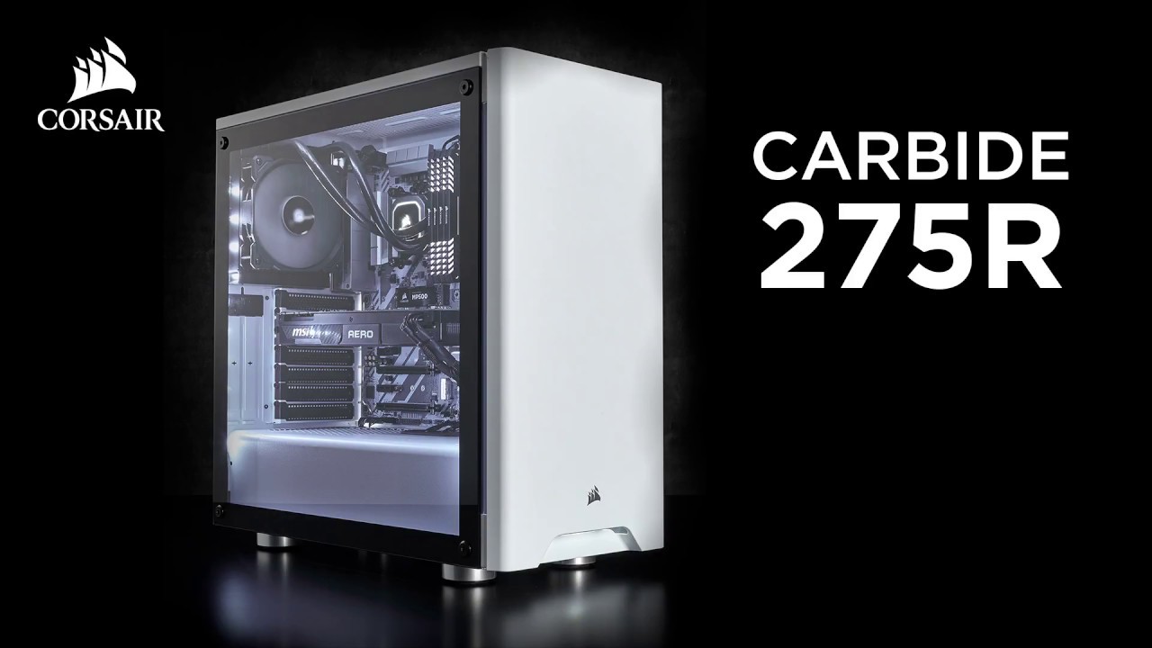 Boîtier Corsair Carbide 275R (Noir) avec fenêtre latérale • Wimotic