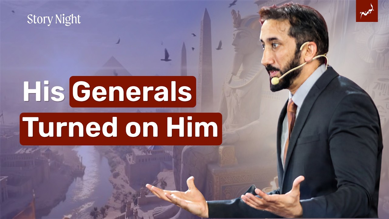Pharaoh Finally Snapped | Story Night: Pharaoh Shall Drown | Nouman Ali Khan