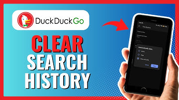 How to CLEAR Search History on DuckDuckGo 2024!