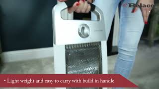 Belaco Halogen Electric Heater 1200W - ‎BHH26