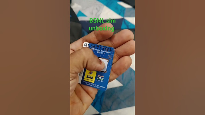 #bsnl #sim #unboxing #4g #5g
